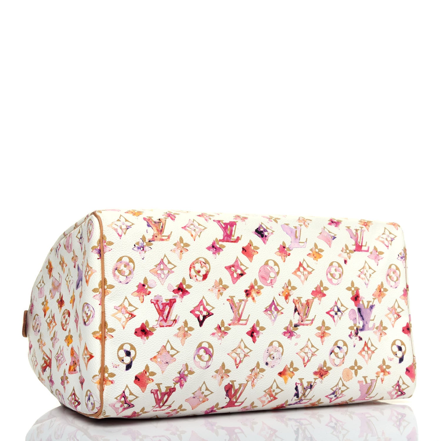 Louis Vuitton Watercolor Aquarelle Speedy 35 White 4 of 19