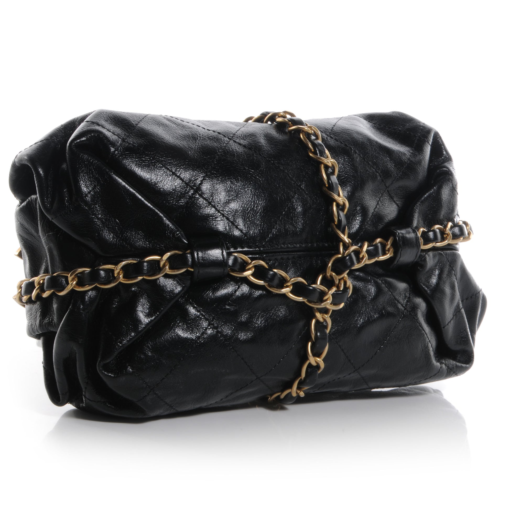 Chanel Calfskin Baluchon Black 4 of 8