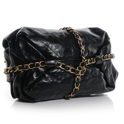 Chanel Calfskin Baluchon Black 4 of 8