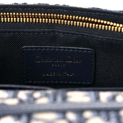 Christian Dior Oblique 30 Montaigne 2-In-1 Pouch Blue 6 of 8
