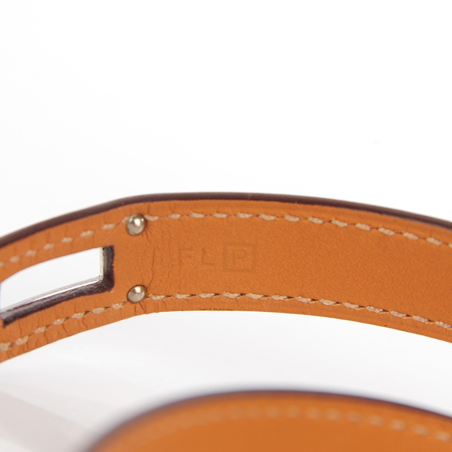 Hermes Epsom Kelly Double Tour Bracelet S Rouge Casaque 5 of 8