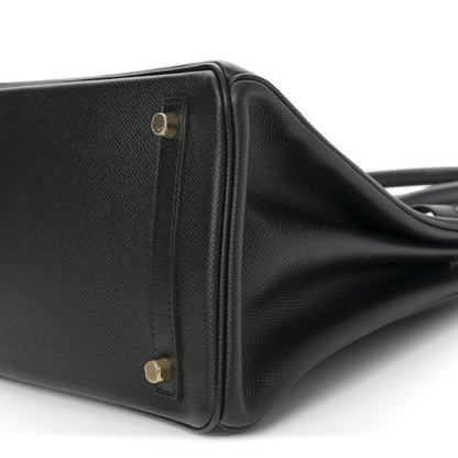 Hermes Epsom Birkin 30 Black 10 of 12