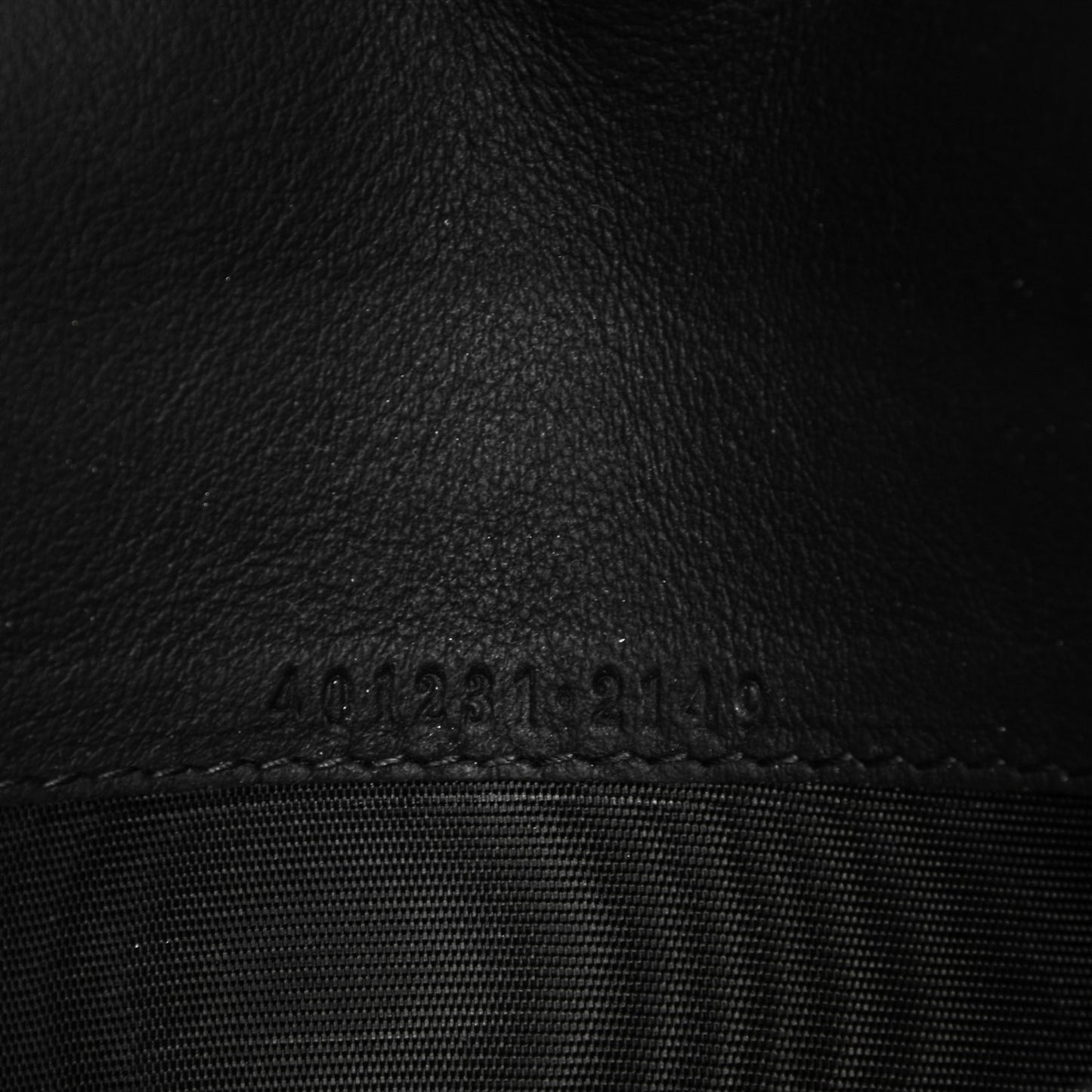 GG Supreme Monogram Mini Dionysus Chain Wallet Beige Black