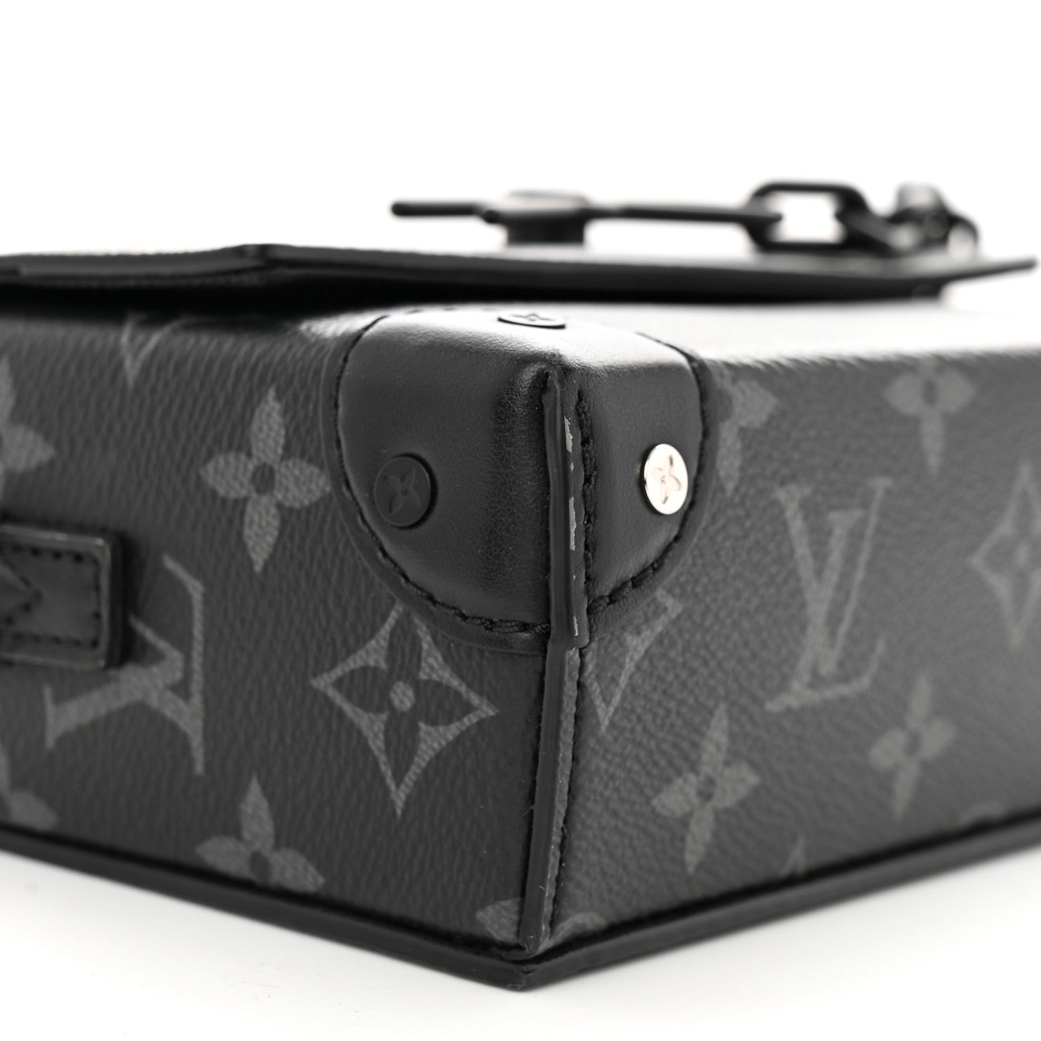 Louis Vuitton Monogram Eclipse Steamer Wearable Wallet 8 of 9