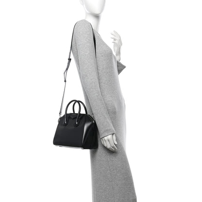 Givenchy Shiny Lord Calfskin Mini Antigona Black 2 of 10
