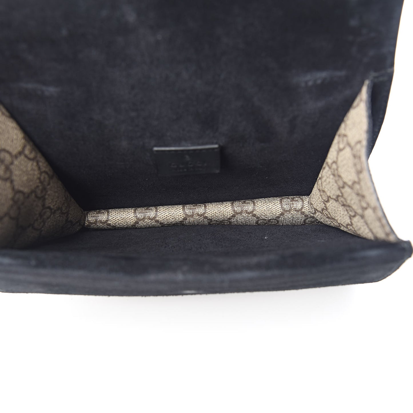GG Supreme Monogram Mini Dionysus Shoulder Bag Black