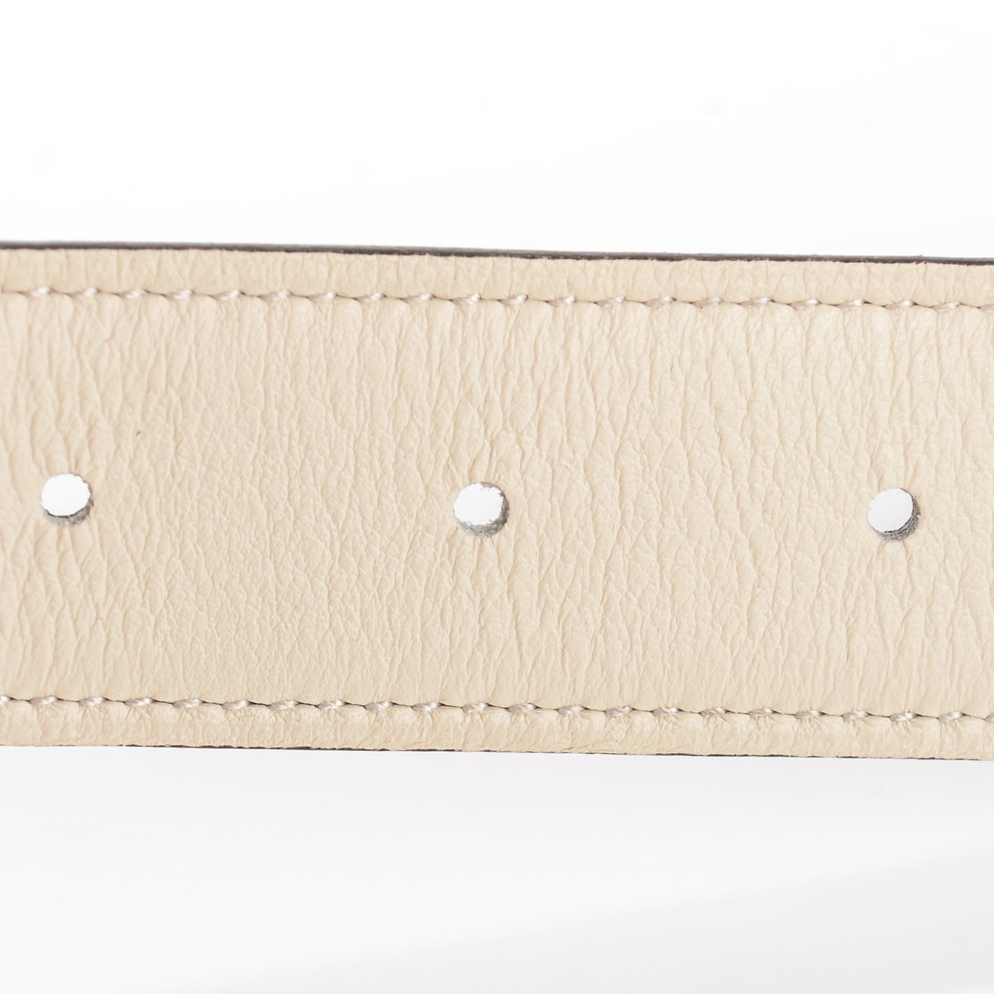 Epsom Swift 32mm Belt Strap Etain Craie