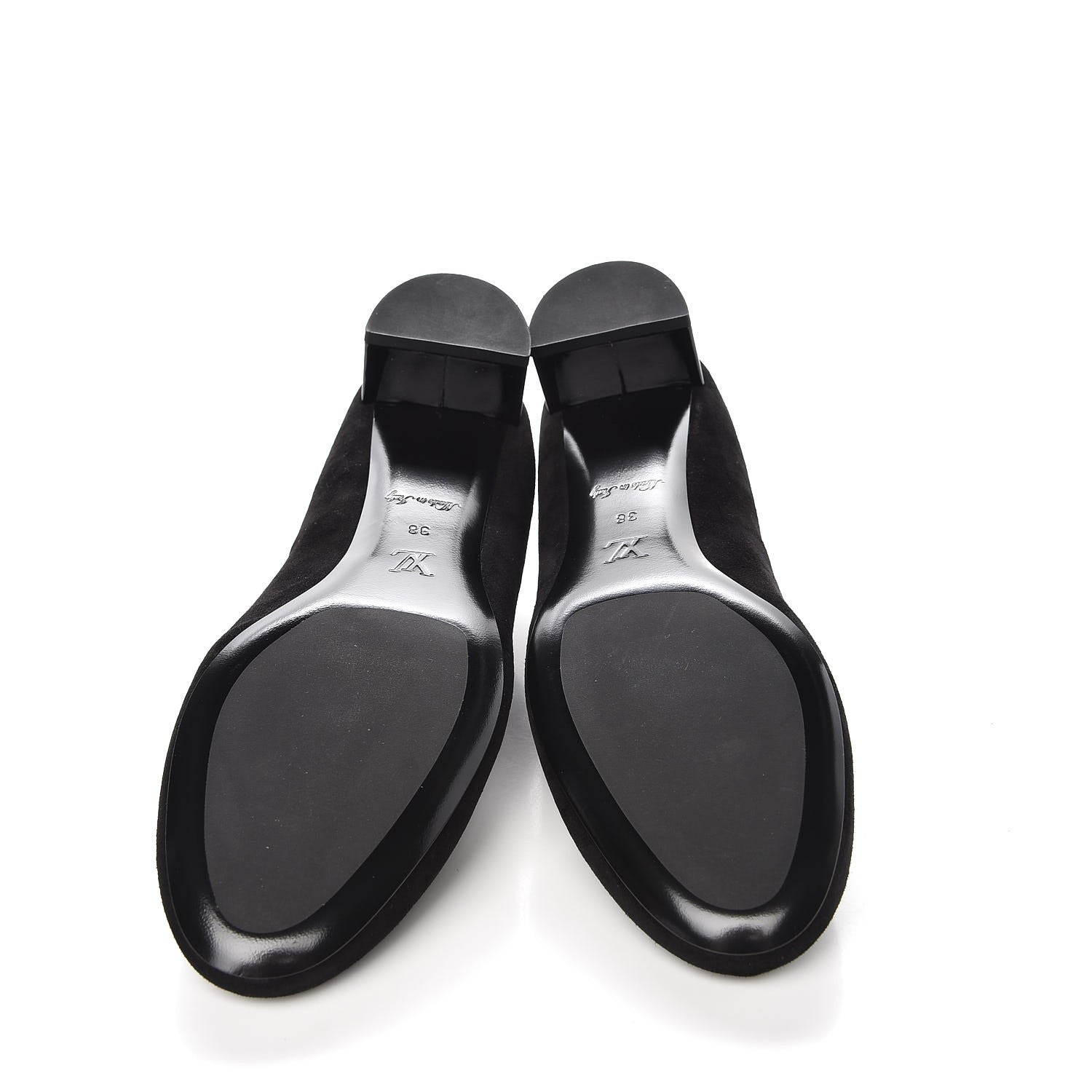 Louis Vuitton Suede Uniformes 38 Black 5 of 9