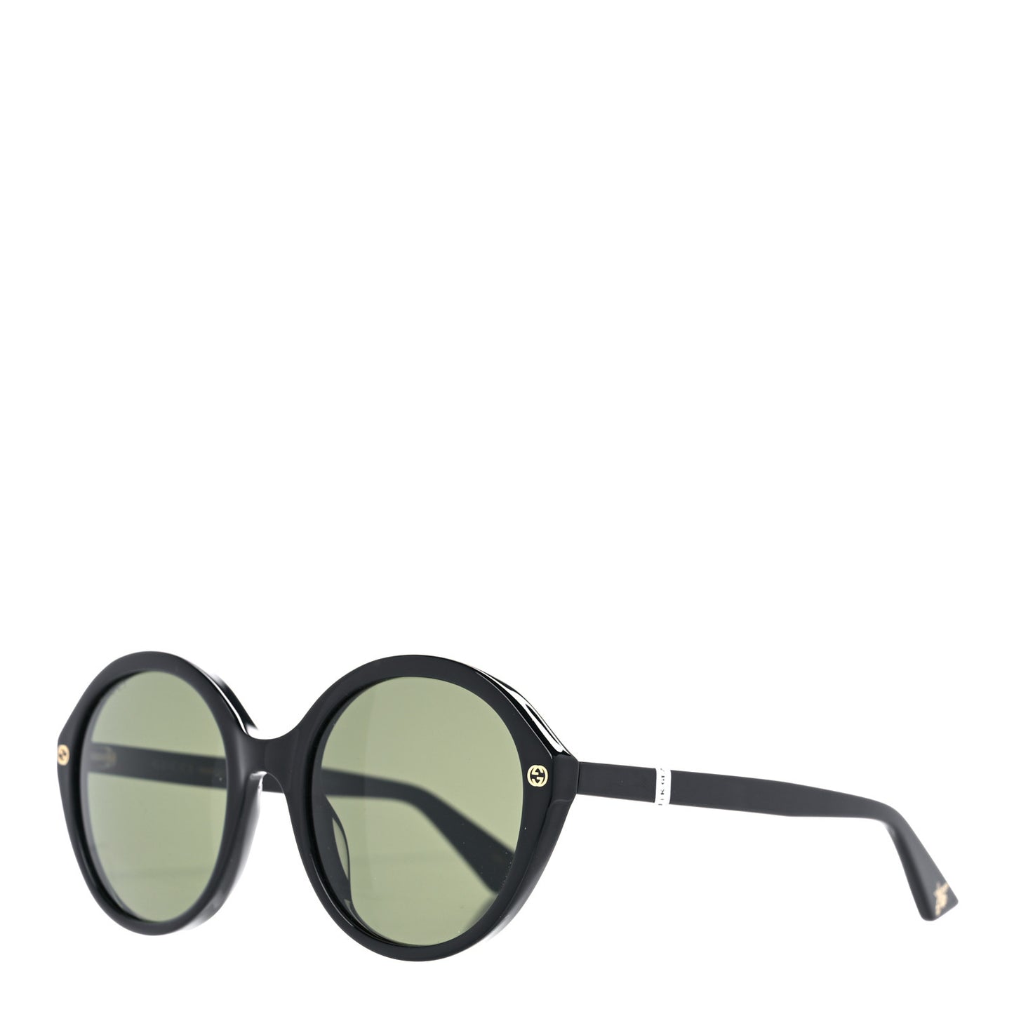 Acetate Round Sunglasses GG0023S Black