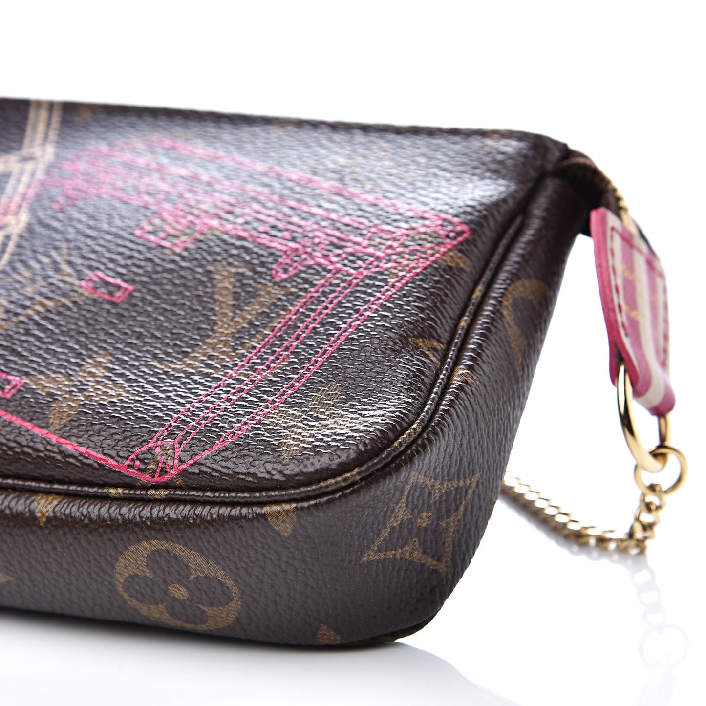 Monogram 2014 Christmas Animation Mini Pochette Accessories