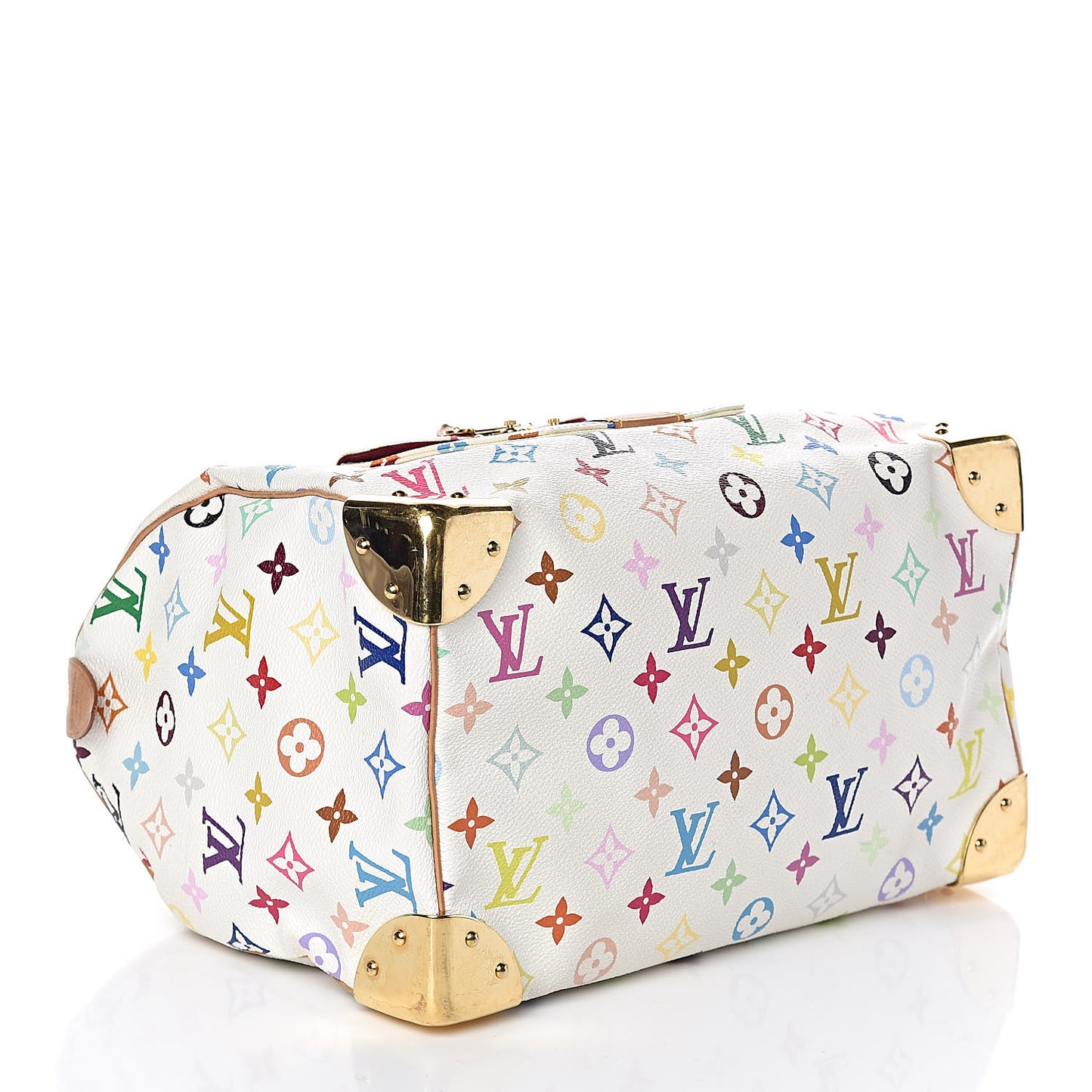 Monogram Multicolor Speedy 30 White
