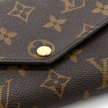 Louis Vuitton Monogram Sarah Wallet NM 9 of 12