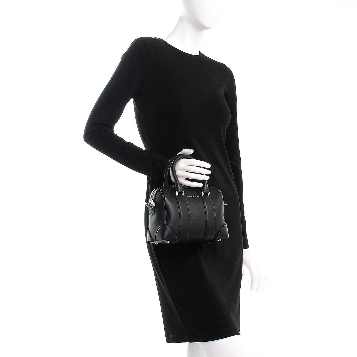 Calfskin Micro Lucrezia Black