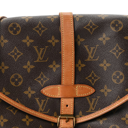 Louis Vuitton Monogram Saumur 30 7 of 9