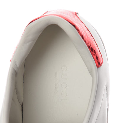 Gucci Calfskin Ayers Crystal Panther Embroidered Womens Ace Sneakers 39 White 7 of 9