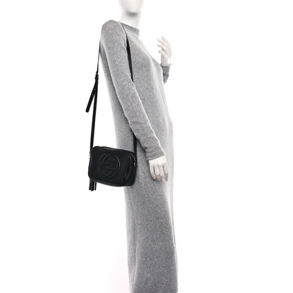 Gucci Pebbled Calfskin Small Soho Disco Bag Black 2 of 11