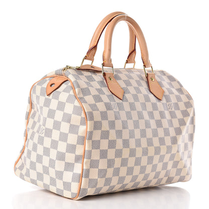 Louis Vuitton Damier Azur Speedy 30 3 of 14