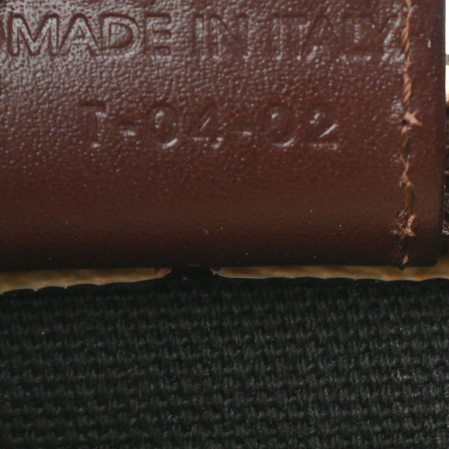Haymarket Check Pochette Chocolate