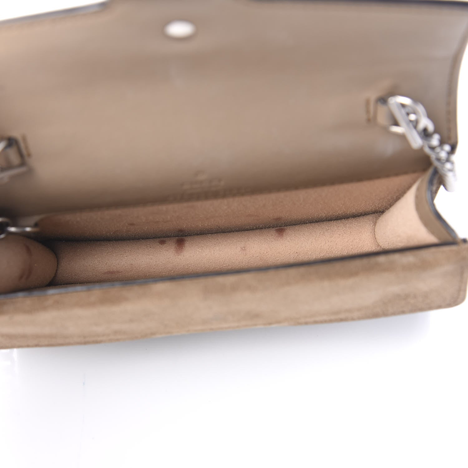 Gucci GG Supreme Monogram Super Mini Dionysus Shoulder Bag Taupe 4 of 10