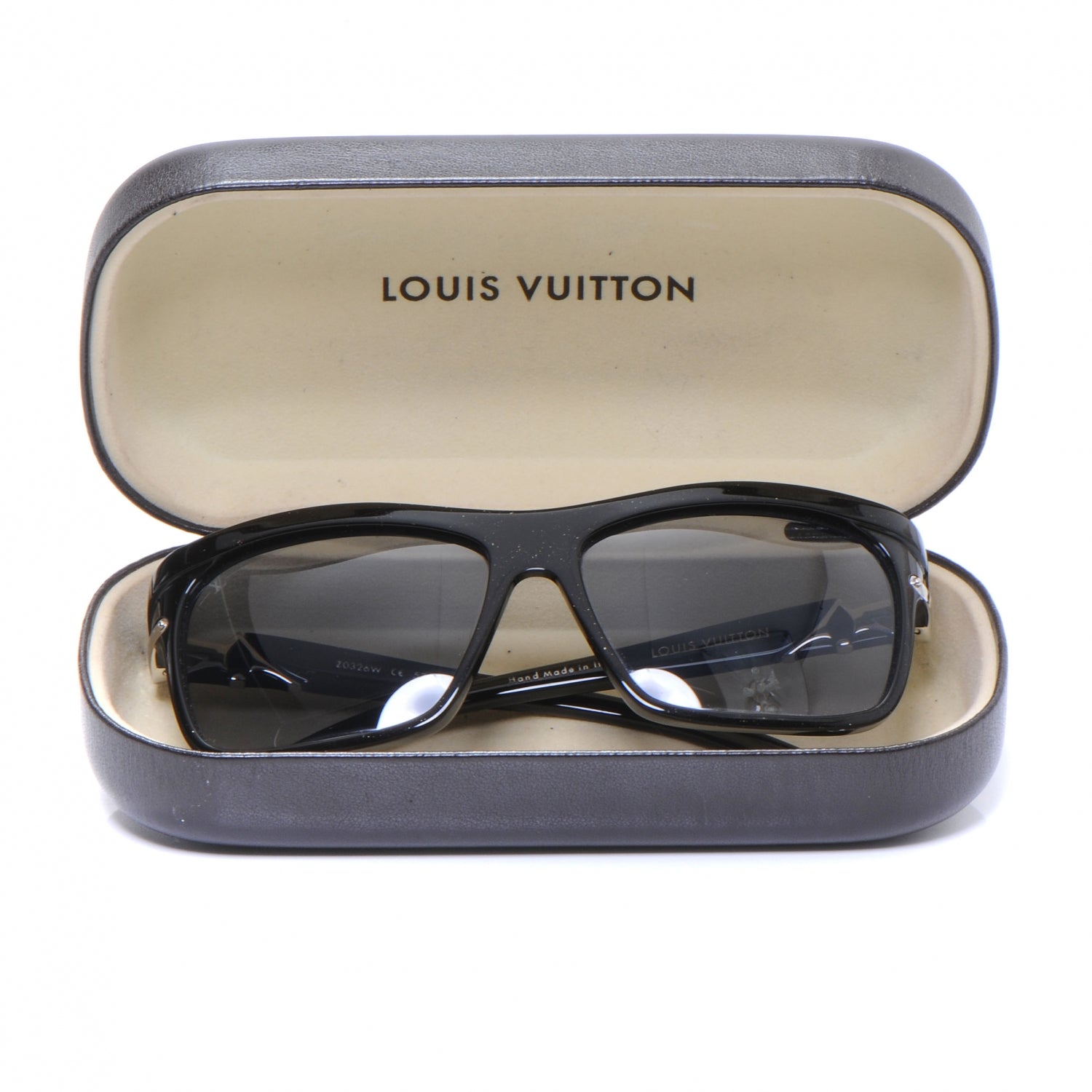 Louis Vuitton Acetate Dahlia Carre Sunglasses Black 2 of 6