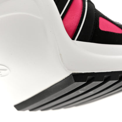 Louis Vuitton Calfskin Technical Satin LV Archlight Sneakers 39 Rose Pop Pink 10 of 10