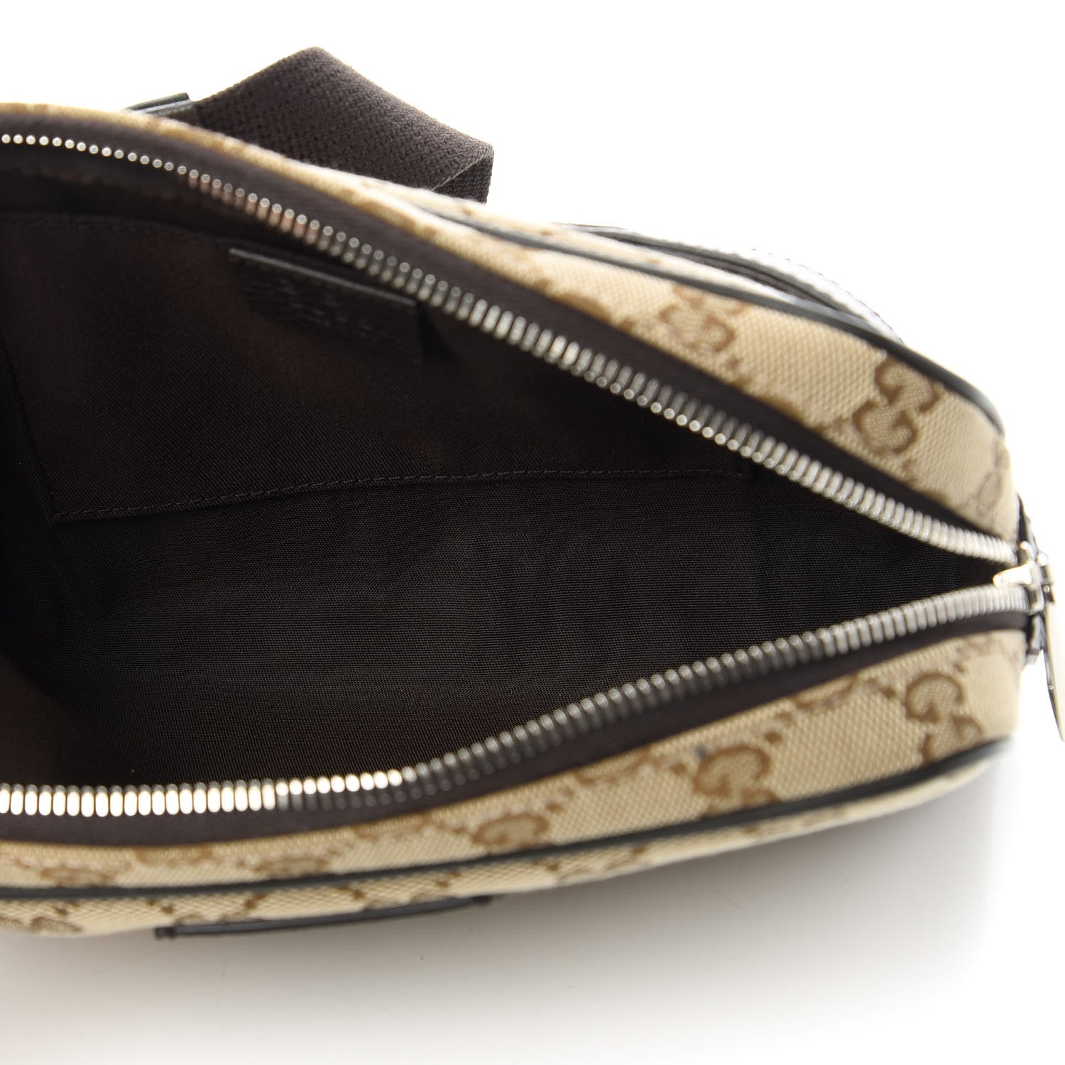 Gucci Monogram Belt Bag Dark Brown 5 of 10