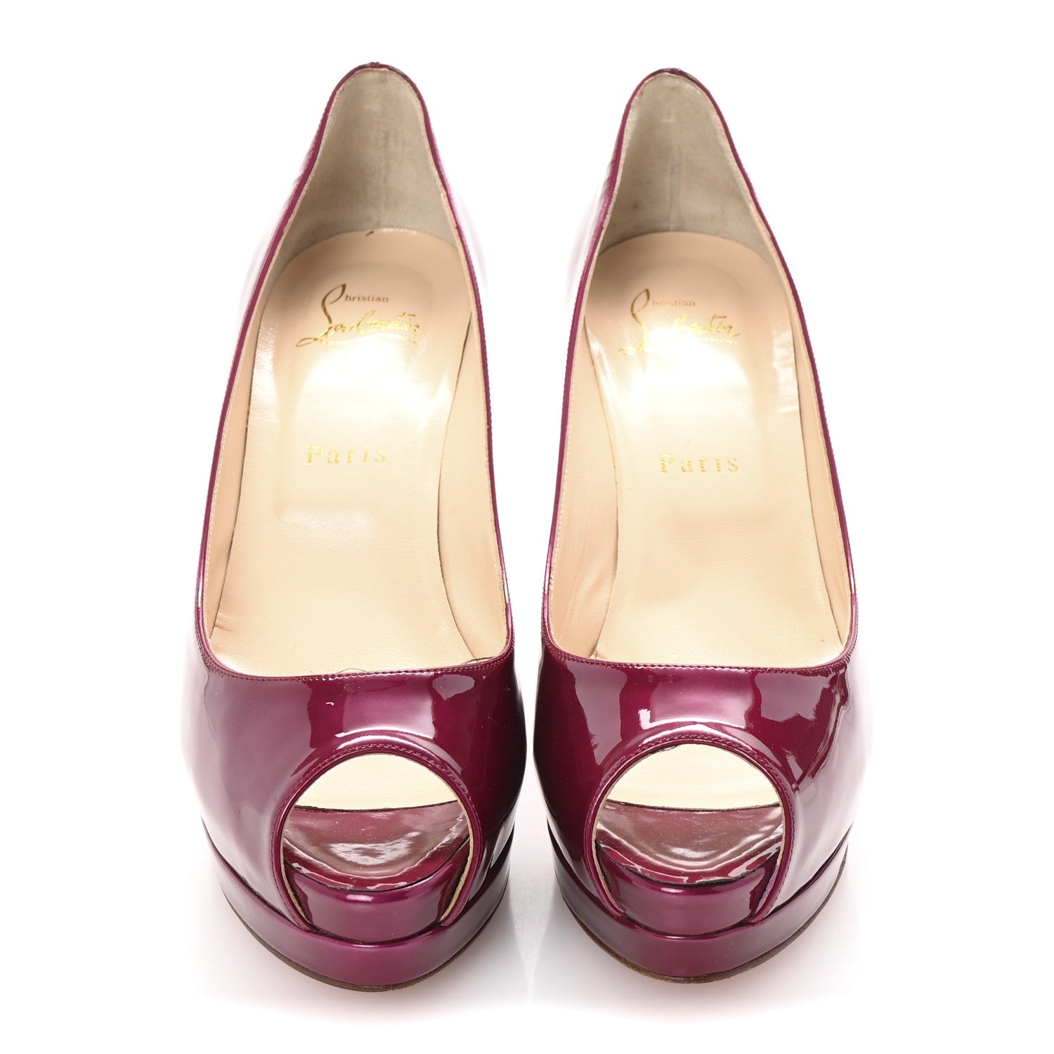 Christian Louboutin Patent Altadama 100 Pumps 38 3 of 8