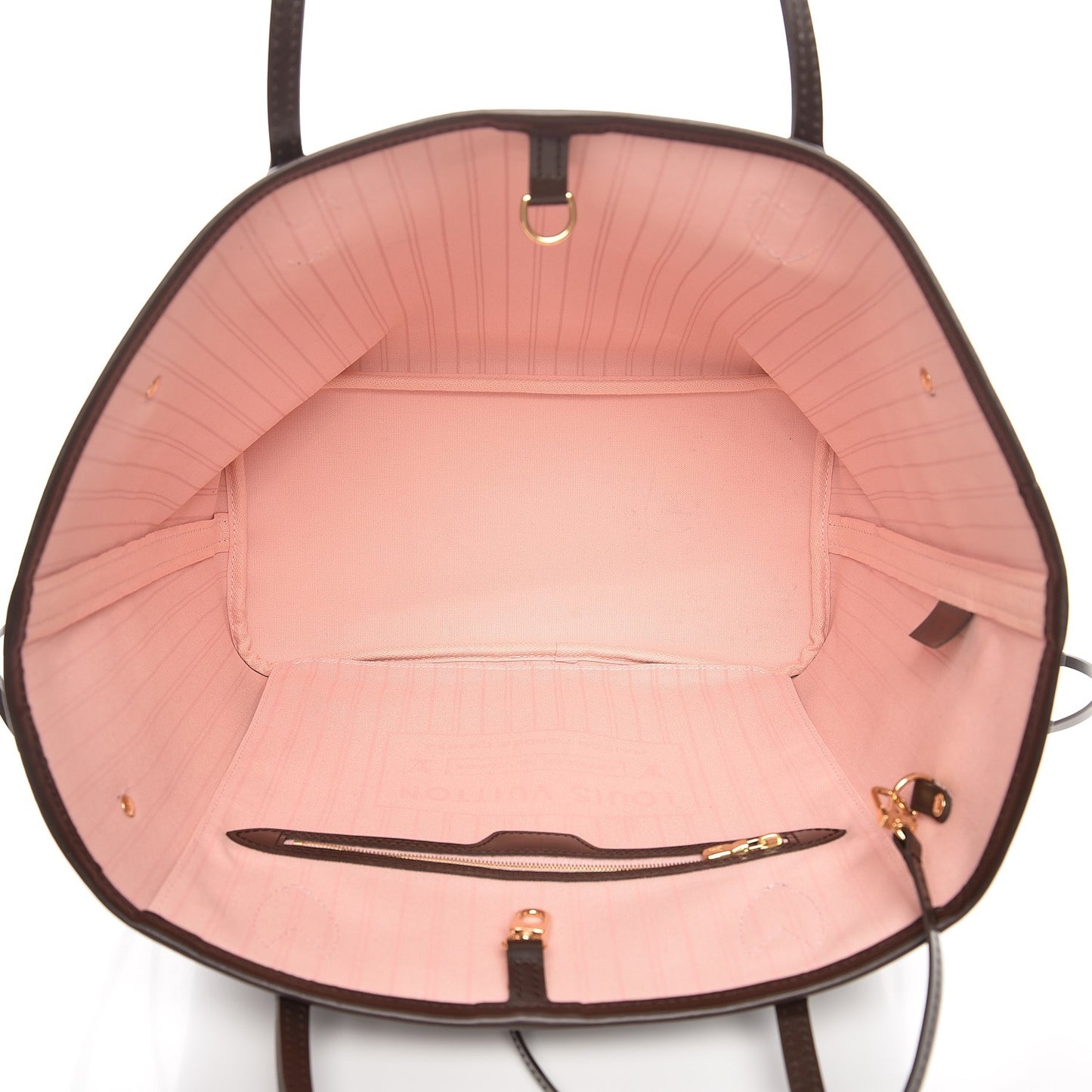 Damier Ebene Neo Neverfull MM Rose Ballerine