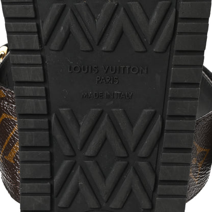 Louis Vuitton Monogram Bom Dia Mule Sandals 39 Black 7 of 10