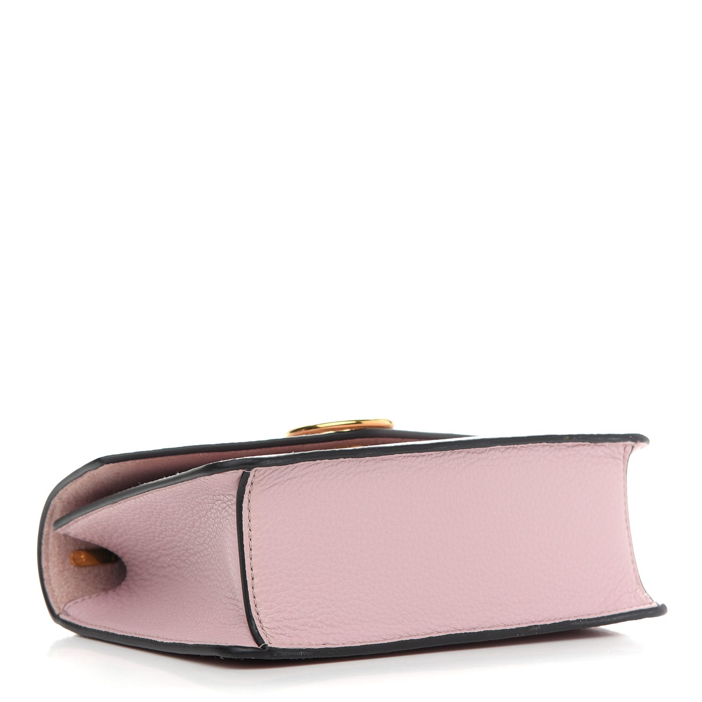 Grained Calfskin Small Amberley Top Handle Crossbody Powder Pink