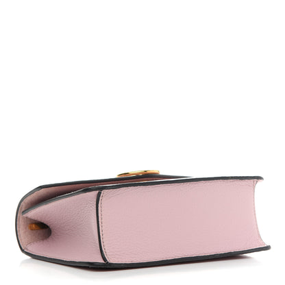 Mulberry Grained Calfskin Small Amberley Top Handle Crossbody Powder Pink 4 of 8