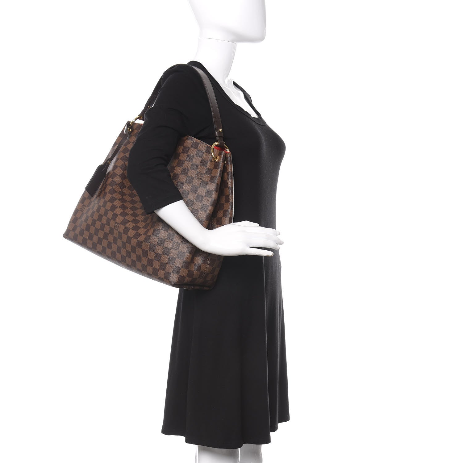 Louis Vuitton Damier Ebene Graceful MM 2 of 10