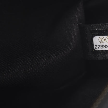Chanel Calfskin Stitched Button Up Camera Case Black 6 of 9