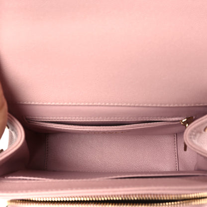 Chanel Caviar Quilted Small Business Affinity Flap Light Pink 5 of 9