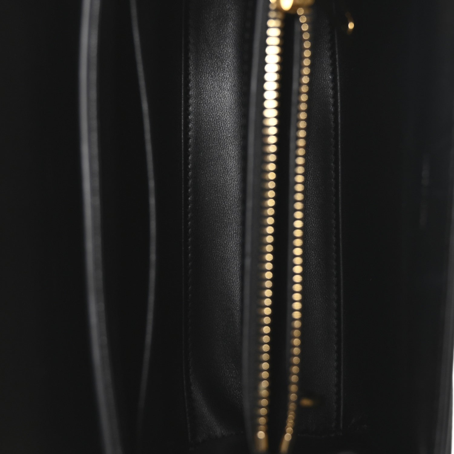 Celine Satinated Calfskin Mini 16 Top Handle Bag Black 5 of 12