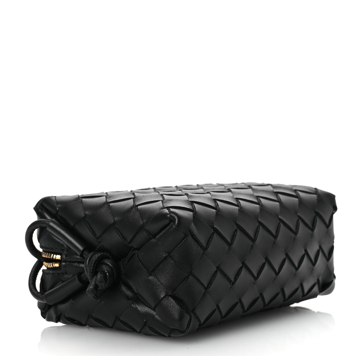 Bottega Veneta Nappa Intrecciato Mini Loop Camera Bag Black 4 of 10