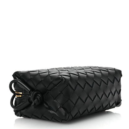 Bottega Veneta Nappa Intrecciato Mini Loop Camera Bag Black 4 of 10