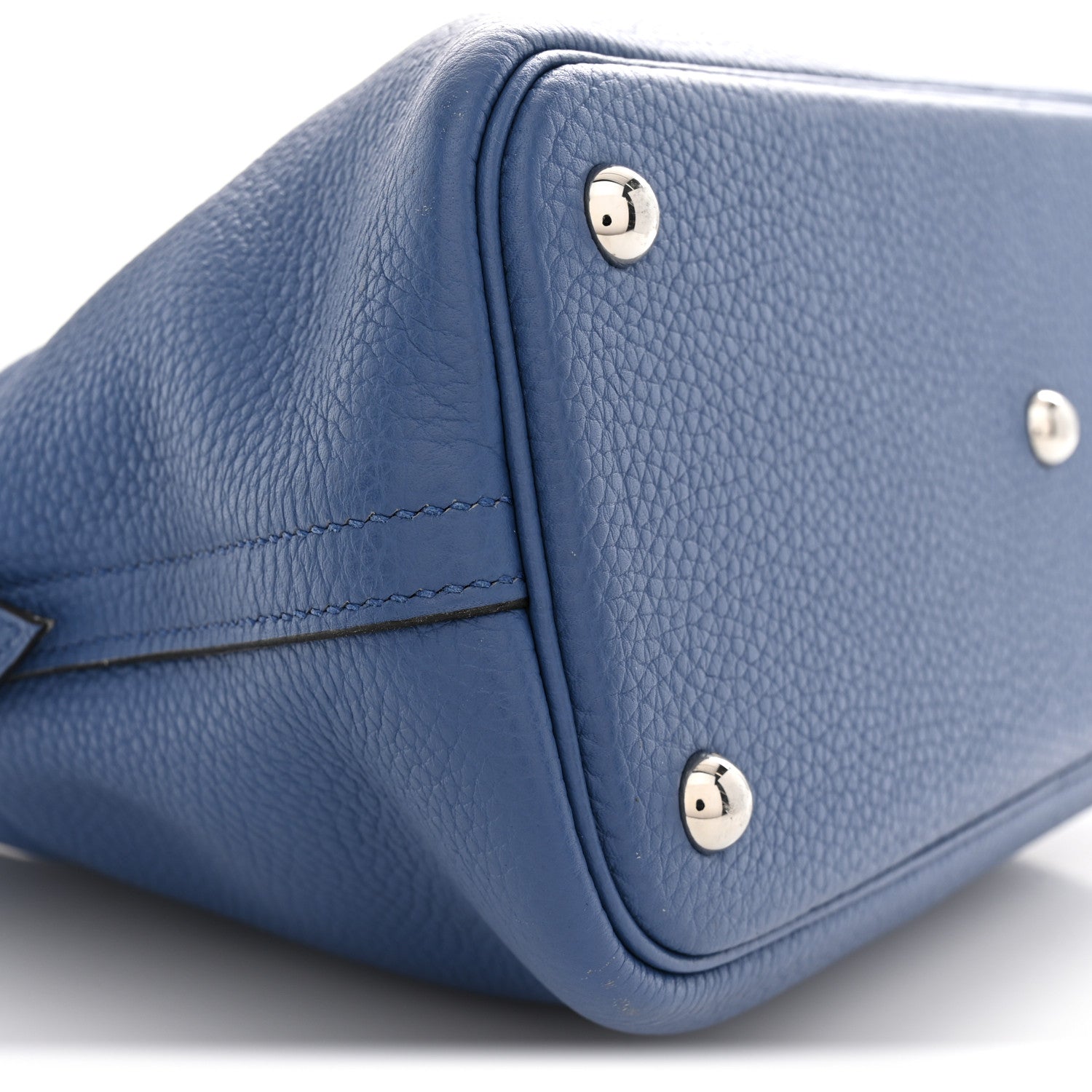 Hermes Taurillon Clemence Bolide 31 Bleu Agate 9 of 11