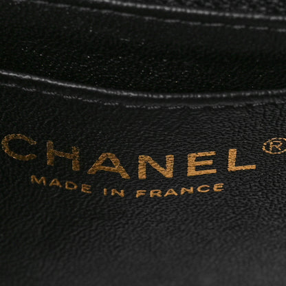 Chanel Lambskin Quilted Mini Rectangular Flap Black 6 of 15