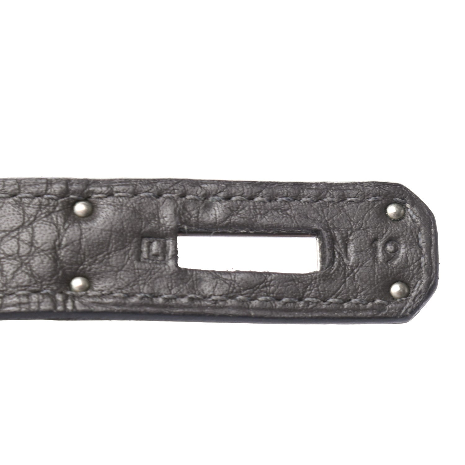 Hermes Taurillon Clemence Kelly Retourne 32 Graphite 5 of 8