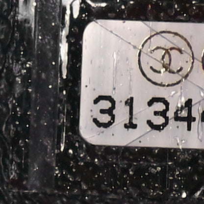 Chanel Metallic Lambskin Quilted Mini Rectangular Flap Gold Black 7 of 13