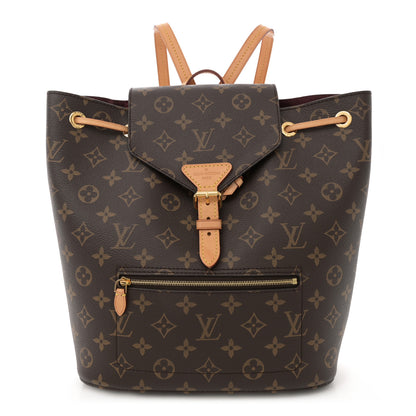 Louis Vuitton Monogram Montsouris NM Backpack 1 of 12