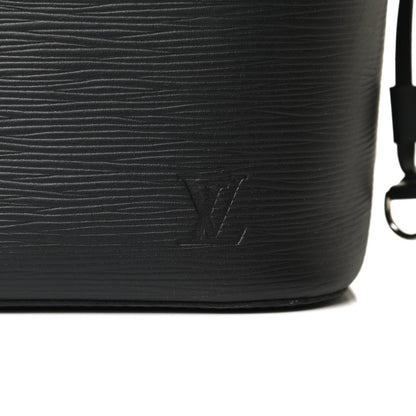Louis Vuitton Epi Neverfull MM Black 11 of 13