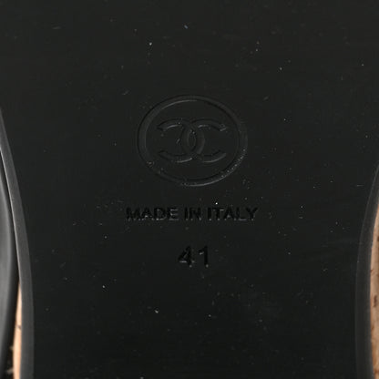 Chanel Calfskin CC Turn Lock Clogs 41 Black 6 of 7