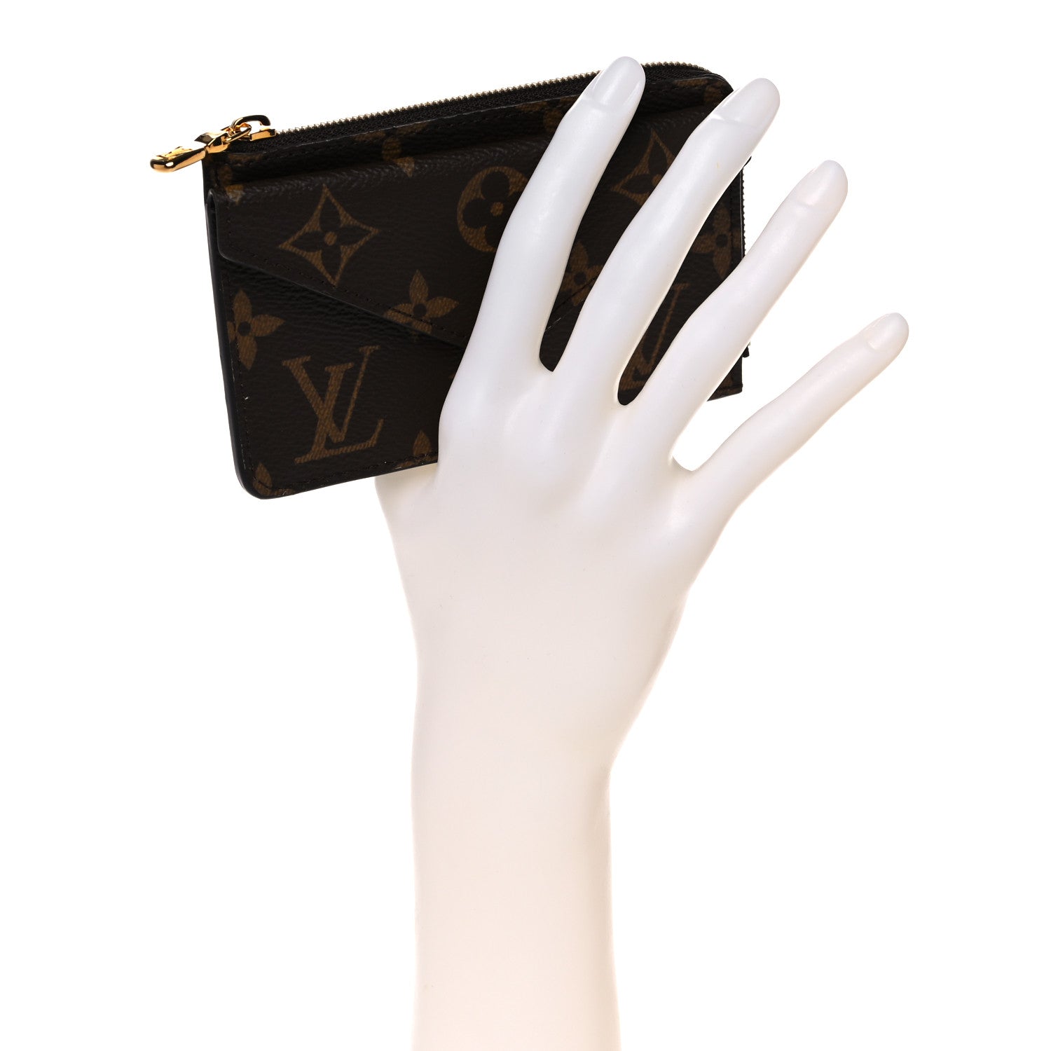 Louis Vuitton Monogram Recto Verso Card Holder Black 2 of 9