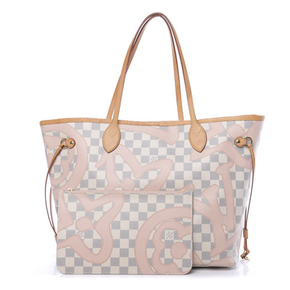 Louis Vuitton Damier Azur Tahitienne Neverfull MM 1 of 23