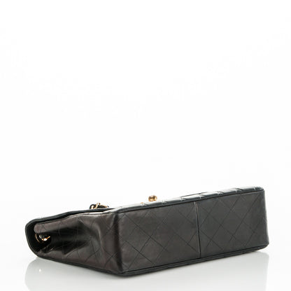 Chanel Lambskin Quilted Jumbo Single Flap Black 4 of 8