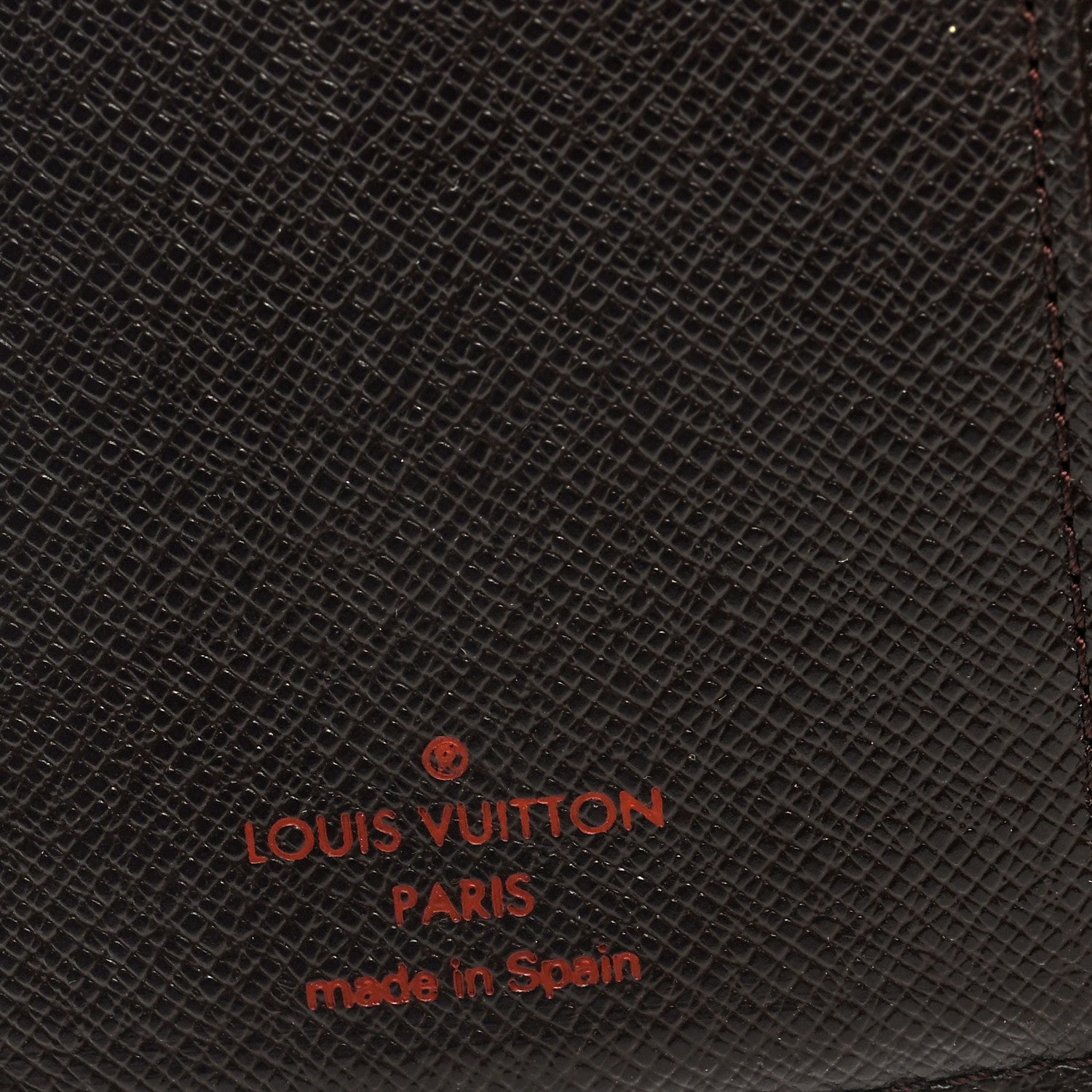 Louis Vuitton Damier Ebene Small Ring Agenda Cover 6 of 6
