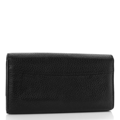 Louis Vuitton Taurillon Capucines Wallet Black 3 of 9
