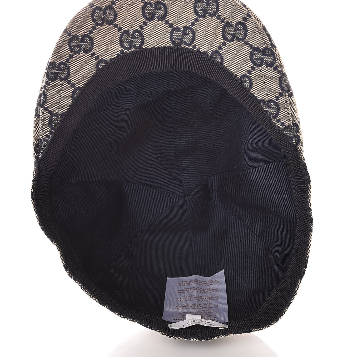 Gucci Monogram Kids Capello Driving Cap M Navy 4 of 5